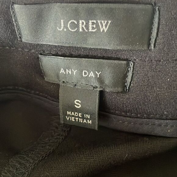 J CREW BLACK ANY DAY PANTS - Picture 3 of 3